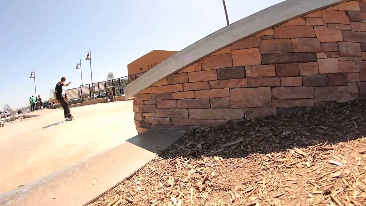 Chris Troy enjoys a sunny day at his local park in C-Bad, and gets put On the Spot! Watch Chris link lines across the concrete arena of Shredsville for Independent and Strange Notes.
