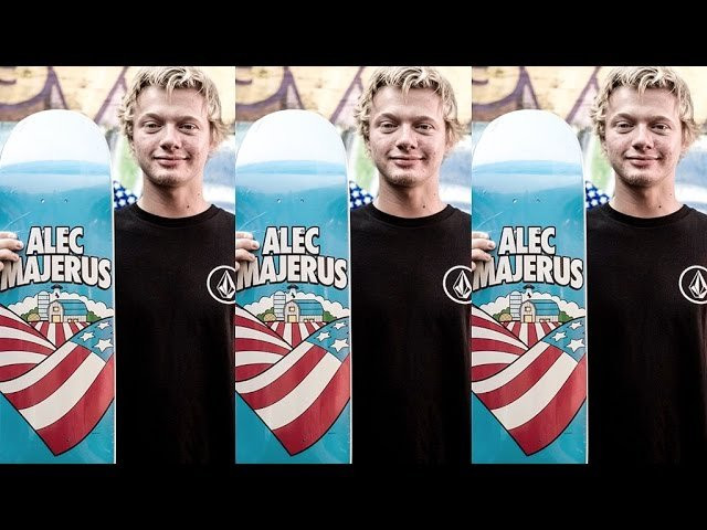 Minnesota skate maniac, Alec Majerus, is pro for Flip Skateboards! Alec celebrates the unveiling of his new Heartland Flip Deck with teammates Louie Lopez, David Gonzalez, Lance Mountain and more! Congrats Alec!<br /><br />Check out Alec's Pro decks here:<br />http://bit.ly/majerusnowpro
