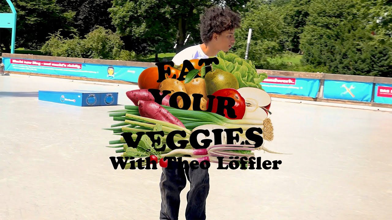 If you want to grow strong and progress your skating you need to go to school & the skatepark but most importantly you need to Eat Your Veggies. Today Young Theo shows you that he finished his plate and is ready to come up the ranks.<br /><br />Filmed and edited by: Moritz Ueberall<br /><br />Check out the full article here:<br />place.tv/veggies-theo<br /><br />Or check us out on Instagram here:<br />www.instagram.com/placemag