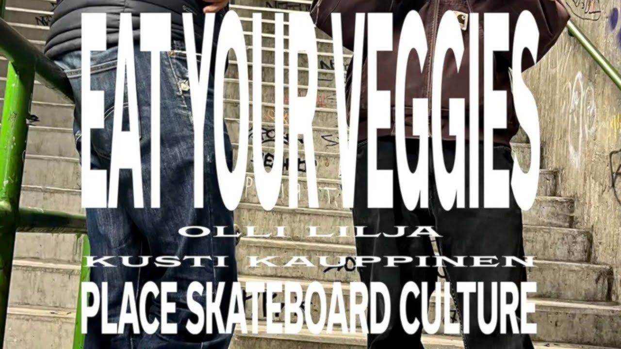 We have all heard that the Finnish winter is dark and long, so it only makes sense that they have nice indoor spaces to skate. So we hit up two of our personal favorite Fins to Eat Their Veggies.<br /><br />Filmed & edited by Eetu Lilja.<br /><br />Check out the Place article here:<br />place.tv/eat-your-veggies-with-olli-and-kusti<br /><br />Or follow us on Instagram to stay up to date:<br />https://www.instagram.com/placemag/