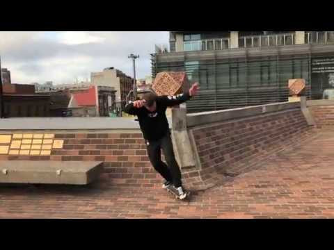 Bigzo went to EMB to pressure flip "The Three" as a rite of passage. Paying tribute to all the 90s legends. Carrol, Henry, Jovontae, all of em.