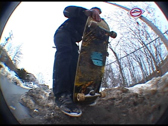 Abe "Orange Man" Dubin has been called by many of his contemporaries a pre-madonna. That is to say he is an old soul and the root of his character has stemmed from the care free flower child era of the hippie generation. Ethan Fowler once thanked the hippies for giving himself something to rebel against, but not Abe. He does't let the fact that flowers can't grow on the wall while watching captain kangaroo bother him at all. Abe is the hardest skater I know. He has killed his television and is ready to go to war in a snow blinded battle for good vs evil.<br /><br /><br />www.fancyladskateboards.com