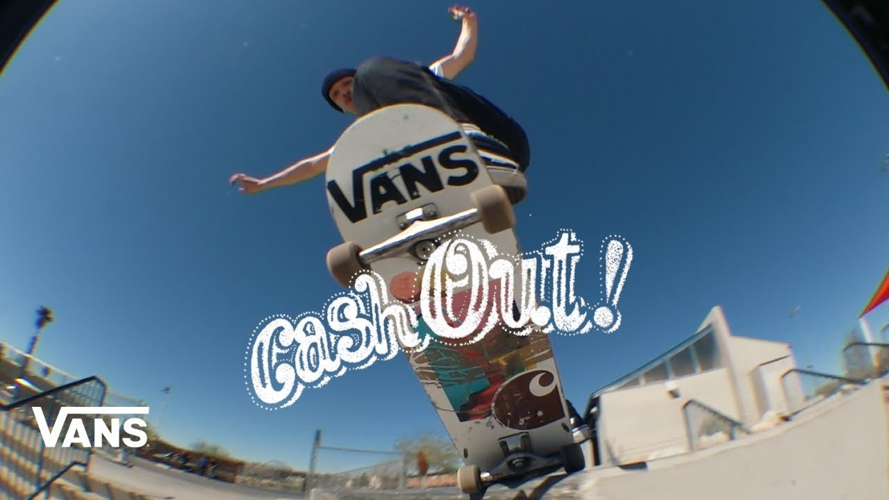 Vans’ French skate team had the chance to go on a Las Vegas adventure right before lockdown for some four-wheeled fun in the sun. Ten Frenchies shredding Sin City , what could go wrong?<br />Cash out! <br /><br />Featuring:<br />Oscar Candon <br />Hugo Westrelin <br />Nabil Slimani <br />Sam Partaix <br />Nico Gisonno <br />Quentin Boillon <br />Mika Germond <br />Lilian Fev <br /><br />Guest skater:<br />Jessy Jean-Bat <br /> <br />Filmed and edited by: Romain Batard <br />Illustration: Edouard Depaz <br /><br />Music by : Trementina <br />"Distress<br />"Kisses In Your Eyes"<br /><br />SUBSCRIBE: http://bit.ly/1aIFFTY<br /><br />About Vans Skate:<br />Videos from the Vans Skate Team.<br /><br />Skate Team Members:<br />Anthony Van Engelen, Gilbert Crockett, Chima Ferguson, Geoff Rowley, Tony Trujillo, Kyle Walker, Andrew Allen, Chris PFanner, Curren Caples, Daniel Lutheran, Dustin Dollin, Elijah Berle, Omar Hassan, Pedro Barros, Lizzie Armanto, Rowan Zorilla, Ronnie Sandoval, Chris Russell, Christian Hosoi, Jeff Grosso (R.I.P.), John Cardiel, Ray Barbee, Steve Caballero, Tony Alva<br /><br />Discover more Vans Skate Content: http://bit.ly/1NnIqeo<br />Connect with Vans Skate: http://bit.ly/2ciueLk <br />Tumblr: http://bit.ly/2bSRbVO <br />Instagram: http://bit.ly/2cukY92 <br />Twitter: http://bit.ly/2c6AsxZ <br /><br />Connect with Vans: http://bit.ly/1uPubcu<br />Facebook: http://bit.ly/29CDdc4<br />Twitter: http://bit.ly/29AT0Gz<br />Instagram: http://bit.ly/29wXHB5<br />Pinterest: http://bit.ly/29tf1Gs<br />Tumblr: http://bit.ly/1Rjvlt7<br /><br />About Vans:<br />Vans®, a VF Corporation (NYSE: VFC) brand, is the original action sports footwear, apparel and accessories brand. Vans® authentic collections are sold in 84 countries through a network of subsidiaries, distributors and international offices. Vans® has over 2,000 retail locations globally including owned, concession and partnership doors. The Vans® brand promotes creative self-expression in youth culture across action sports, art, music and street culture and delivers progressive platforms such as the Vans Park Series, Vans Triple Crown of Surfing®, Vans Pool Party, Vans Custom Culture, and Vans’ cultural hub and international music venue, House of Vans.<br /><br />Vans Top Athletes: <br />Anthony Van Engelen, Geoff Rowley, Kyle Walker, Chima Ferguson, Gilbert Crocket, Tony Trujillo, Elijah Berle, Rowan Zorilla, Lizzie Armanto, Joel Tudor, Leila Hurst, Nathan Fletcher, Dane Gudauskas, Tanner Gudauskas, Patrick Gudauskas, Mikey February, Dakota Roche, Scotty Cranmer, Kevin Peraza, Dennis Enarson, Larry Edgar, Angie Marino, Jake Kuzyk, Hana Beaman, Mary Rand.<br /><br />Vans Cash Out | Skate | VANS<br />https://www.youtube.com/user/VansShoes66