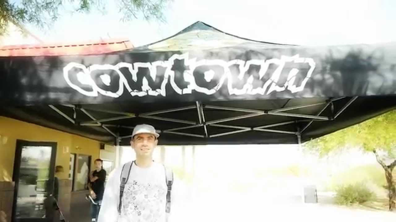 Joey takes JB for a ride to Phoenix, Arizona to get some new trucks and more...Make sure your local skateshop carrys Cliché because you never know who will drop by. Thanks to Cowtown skateboard shop for a great day!