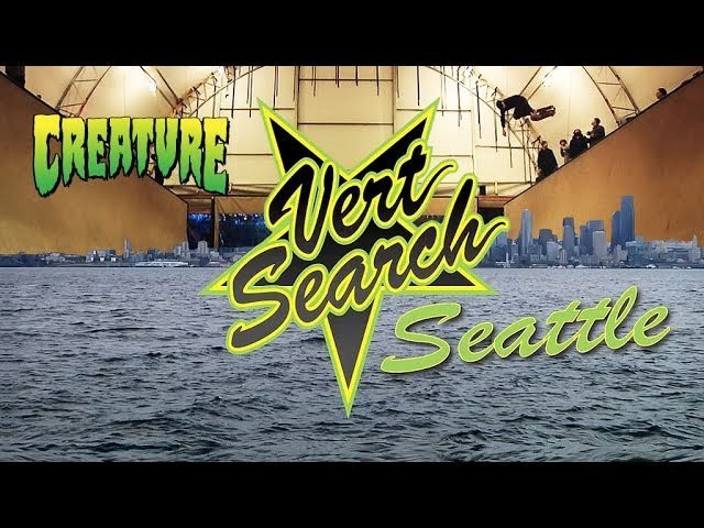 Vertical enthusiasts Darren Navarrette, Al Partanen, Sam Hitz, Peter Hewitt, Scizzors, Cory Juneau, Willis Kimbel, Chris Russell, Josh Borden, and Jimmy Wilkins pad up and get busy in this bone chilling episode of Vert Search. Featuring fiends and friends of Creature skateboards.