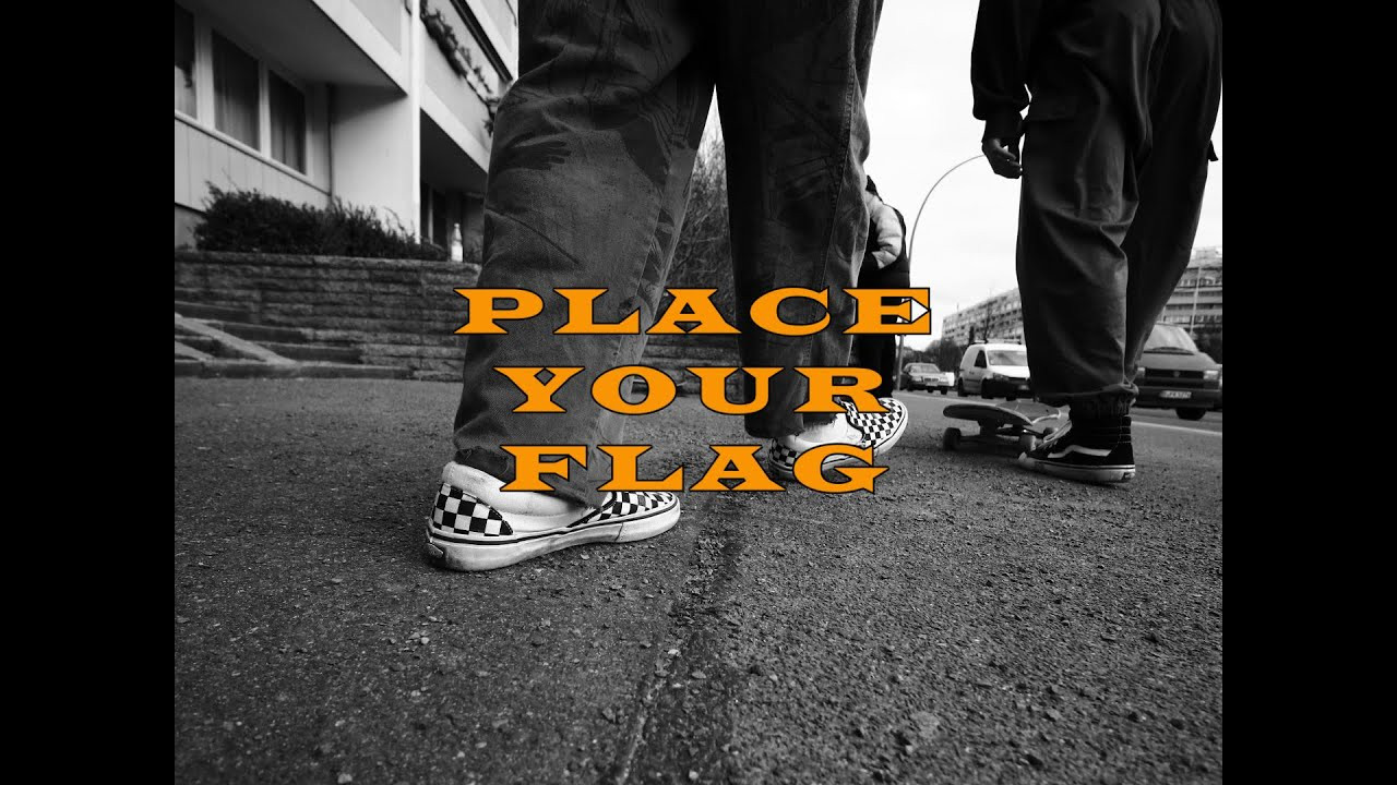 Herzlich Willkommen to the video that goes with PLACE YOUR FLAG a special issue of Place Skateboard Culture (in stores now). This project is special not only because it deviates from our “regular” numbered editions in size, because it has animation or the number of pages but because somebody proposed it to us.<br /><br />You see, normally our we come up with the ideas but this time the credit for the “start schuss” has to go to Moritz Alte. Moritz or Mo came to us because he felt we needed to do something that included Vans team rider, Julian Ruhe.<br /><br />After a short pitch, he presented us with a plan, which we then together finetuned into the thing you hold today. A series of papers with ink on it about young people, leaving their “Heimat” and finding their place in Berlin.<br /><br />us spots and fewer distractions all around by open airs, protests, and kick-outs because winter is mostly about staying indoors.<br /><br />Read the rest of the article here:<br />www.placeskateboarding.de/place-your-flag<br /><br />Special thanks go out to Vans “OFF THE WALL” for supporting this project.