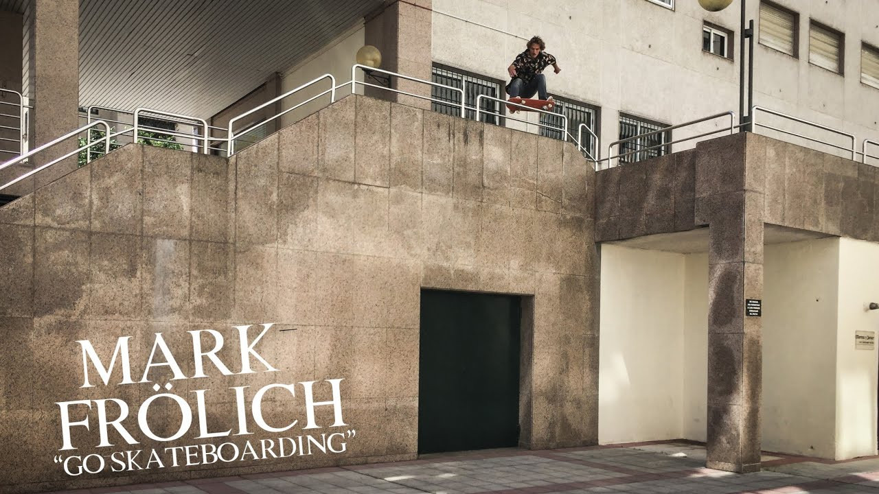 Mark Frölich brings out " Go Skateboarding " to celebrate the official " Go Skateboarding " - day with everybody . <br />This part was filmed in Spain, Germany and Portugal .<br />check it out and hit the streets !<br /><br />#Barcelona #Spain #Portugal #Germany #GoSkateboarding #Jartskateboards #Lousylivin