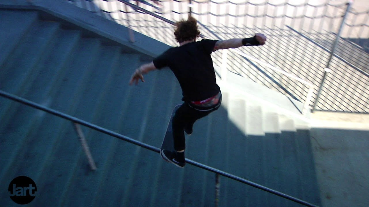 In 2018 Adrien Bulard made history in Skateboarding. <br />Here is the complete battle against the rail on the famous hollywood 16 stairs. <br /><br /><br />SUSCRIBE NOW <br /> https://www.youtube.com/user/jartskat...<br />http://jartskateboards.com<br />http://facebook.com/jartskateboards<br />http://twitter.com/jartskateboards<br />http://instagram.com/jartskateboards