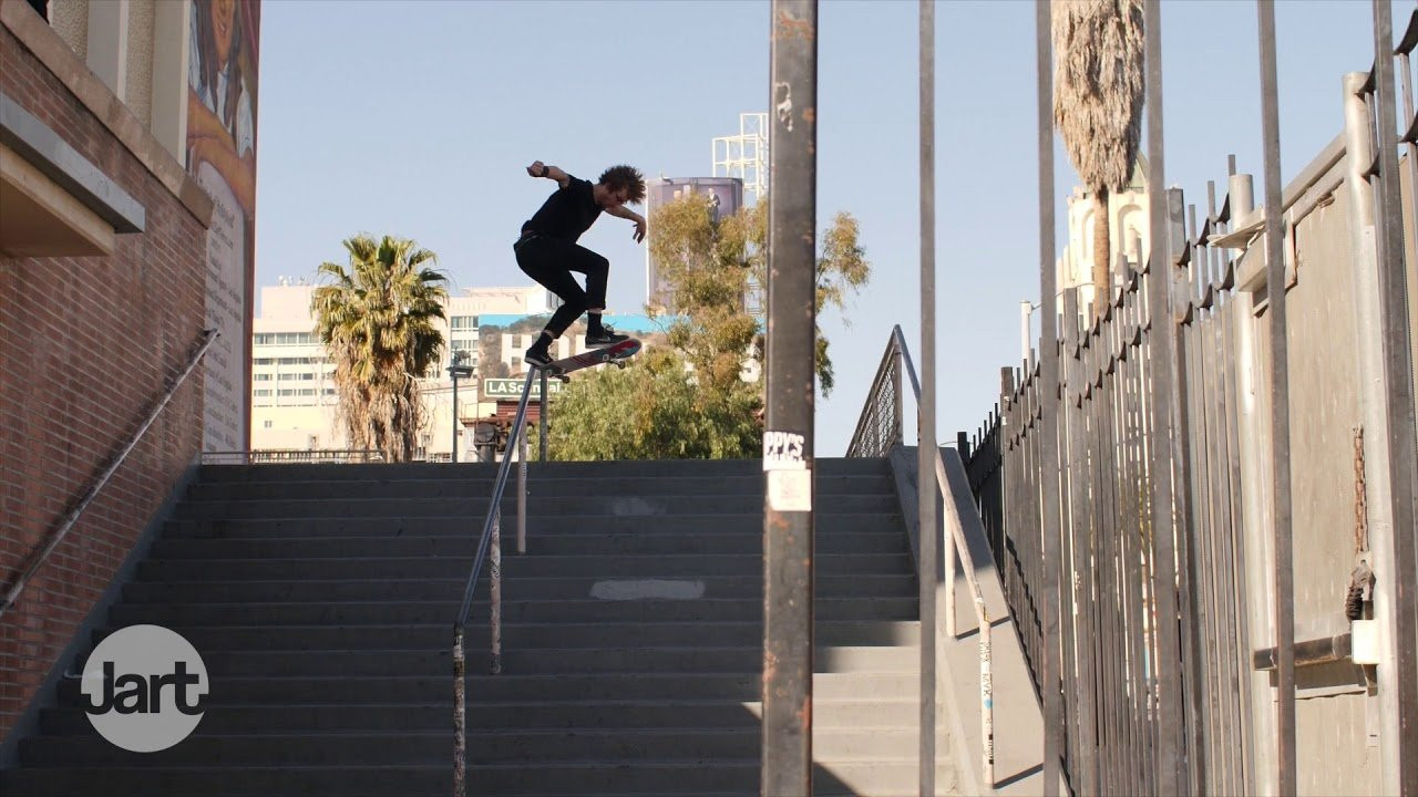 Adrien Bulard put it down for this part. You’ve heard about the backside tailslide down El Toro, but check out all the other gnarly bangers he put down in this RAW edit from his NEW LIFE part.<br /><br />Film and Edit - Bryce Pagter<br />Adicional filming - Manuel Alvarez, Holden Morse, Carlos Zarazua, Alex Braza<br /><br />Subscribe to Jart Skateboards: http://bit.ly/jartskatevideos<br /><br />New Products, Videos and More: https://jartskateboards.com<br />Like Jart Skateboards on Facebook: https://facebook.com/jartskateboards<br />Follow Jart Skateboards on Instagram: https://instagram.com/jartskateboards<br />Follow Jart Skateboards on Twitter: https://twitter.com/jartskateboards<br />Shop Jart Skateboards on HLC: http://bit.ly/jartshop