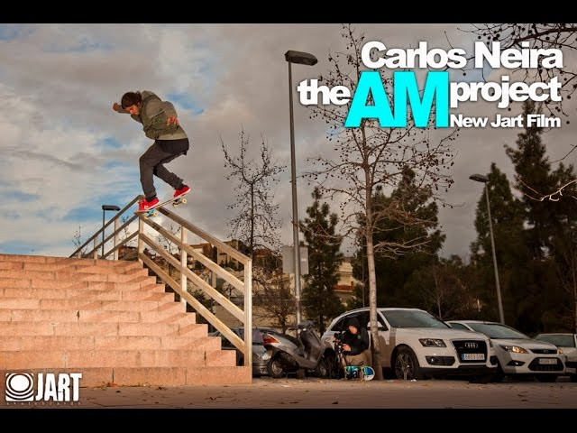 Check Carlos Neira´s part in the AM project video.<br />Please suscribe: http://www.youtube.com/user/jartskatevideos?sub_confirmation=1<br /><br />Shop: http://hlcdist.com<br /><br />Music<br />I´m too fast for you by Ferrari Surdoval<br />http://jartskateboards.com<br />http://facebook.com/jartskateboards<br />http://twitter.com/jartskateboards<br />http://instagram.com/jartskateboards