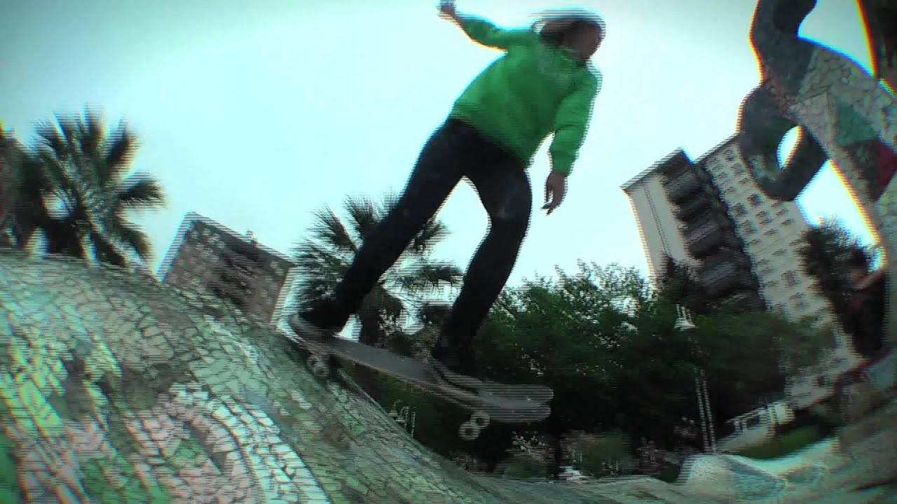 Here you have a new clip of Ianire Elorriaga ripping the streets and showing her new collab deck