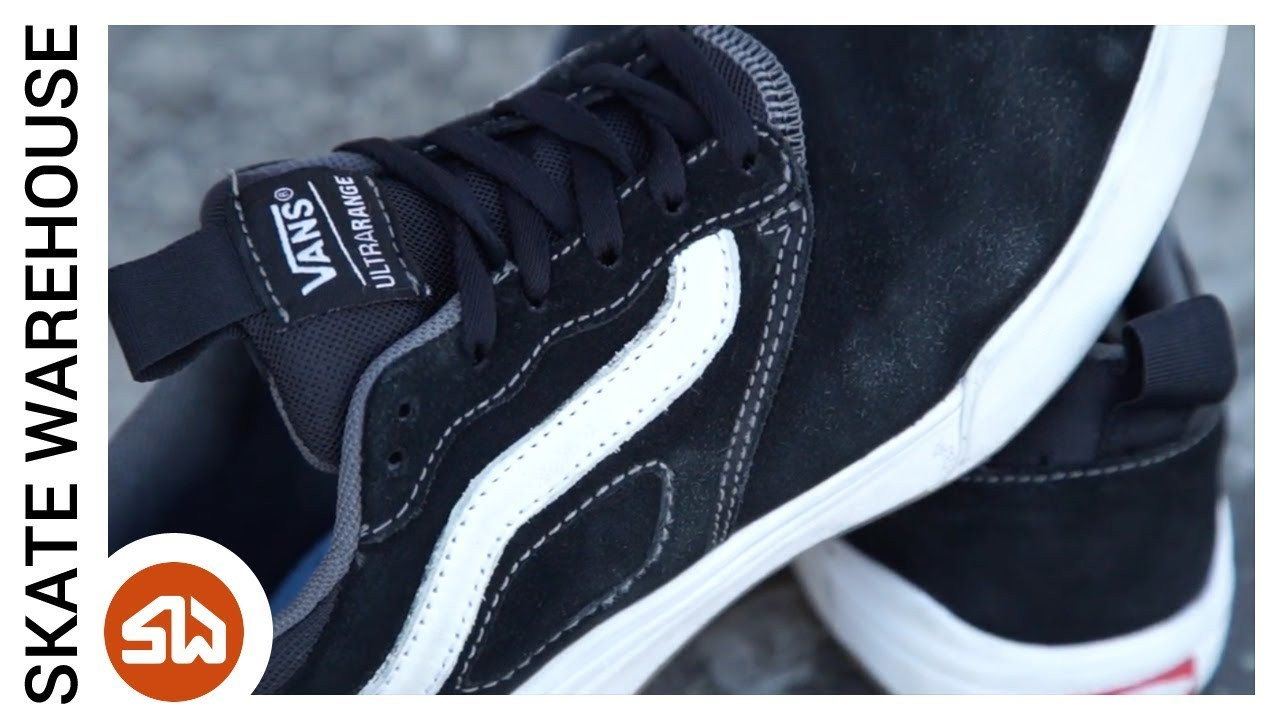 Shop Vans: http://bit.ly/Vans_UltraRange<br /><br />The UltraRange Pro is an all-new high-performance skate shoe from Vans. Featuring a never before seen UltraCush Lite midsole for unmatched support and padding, these kicks also boast a Luxliner "bootie" system to keep your foot in place and Duracap underlays for the ultimate in durability. We had our boys Tristan and Daniel put a couple pairs to the test, and what we came out with was pure stoke! Check out the video to see if the Vans UltraRange Pro is a good fit for you!<br /><br />Shop Vans: http://bit.ly/Vans_UltraRange<br /><br />Filmed & Edited by Chandler Beck<br /><br />Facebook: https://www.facebook.com/SkateWarehouse<br />Twitter: https://twitter.com/skate_warehouse<br />Instagram: http://instagram.com/skatewarehouse<br />Google+: https://plus.google.com/+SkateWarehouse/