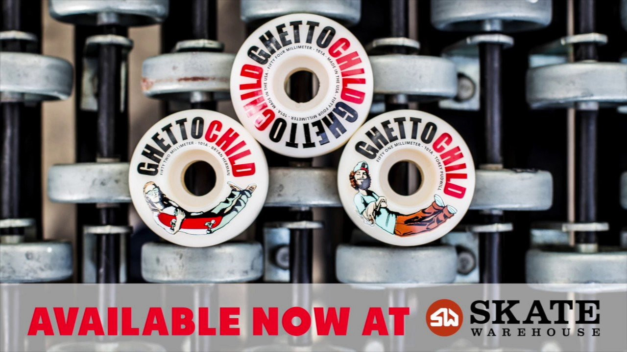 Shop Ghetto Child: http://bit.ly/Ghetto_Child<br /><br />We caught a quick clip with Braydon Szafranski at Biebel's with the Ghetto Child team! Check out the clip and pick up a set of Ghetto Child wheels at Skate Warehouse!<br /><br />Shop Ghetto Child Wheels: http://bit.ly/Ghetto_Child<br /><br />Filmed & edited by Chandler Beck<br /><br />Had your Daily Dose? Get yours HERE: http://bit.ly/1y49Ync<br /><br />Want to see more Skate Warehouse videos on the regular? <br />Subscribe to our YouTube Channel to stay plugged in. Go skate! http://www.youtube.com/wwwskatewarehousecom<br /><br />Facebook: https://www.facebook.com/SkateWarehouse<br />Twitter: https://twitter.com/skate_warehouse<br />Instagram: http://instagram.com/skatewarehouse<br />Google+: https://plus.google.com/+SkateWarehouse/