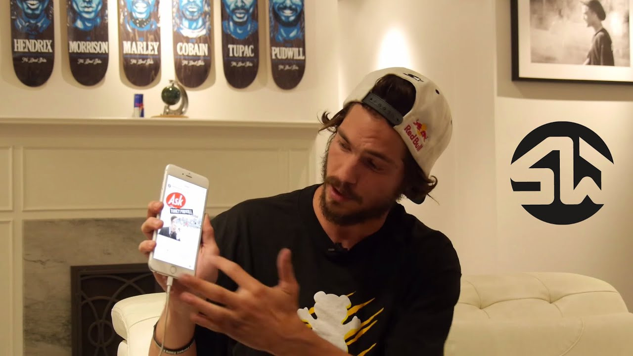 Shop Grizzly: http://bit.ly/Grizzly_YT<br /><br />It's time for another installment of Ask Skate Warehouse, this time with pro skateboarder Torey Pudwill! We got Torey to answer YOUR Instagram questions, tune in to see what he said! Be sure to follow us on Instagram (@skatewarehouse) to get your questions answered in the future!<br /><br />Shop Grizzly: http://bit.ly/Grizzly_YT<br /><br />Filmed & edited by Chandler Beck<br /><br />Had your Daily Dose? Get yours HERE: http://bit.ly/1y49Ync<br /><br />Want to see more Skate Warehouse videos on the regular? <br />Subscribe to our YouTube Channel to stay plugged in. Go skate! http://www.youtube.com/wwwskatewarehousecom<br /><br />Facebook: https://www.facebook.com/SkateWarehouse<br />Twitter: https://twitter.com/skate_warehouse<br />Instagram: http://instagram.com/skatewarehouse<br />Google+: https://plus.google.com/+SkateWarehouse/