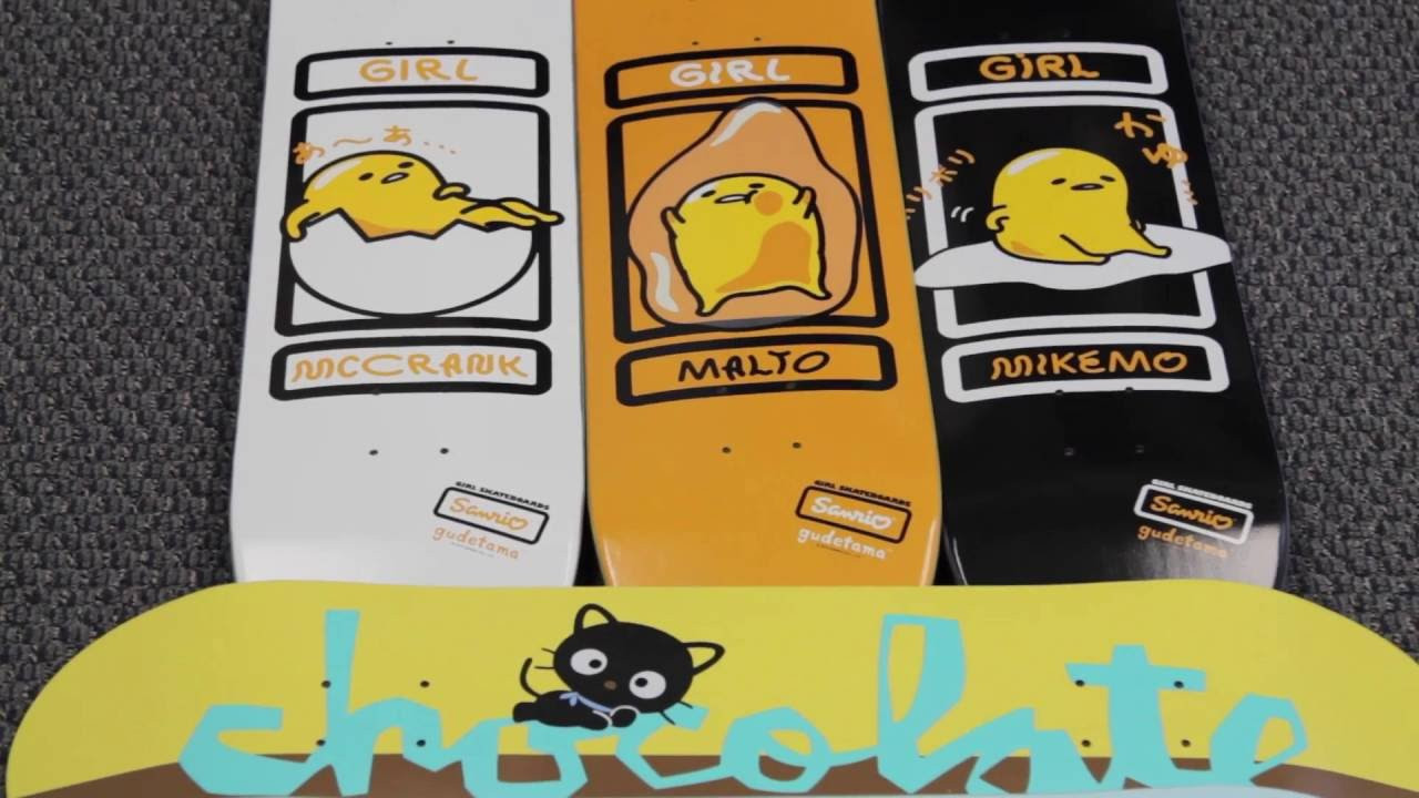 Shop Crailtap x Sanrio: http://bit.ly/SanrioYT<br />Our friends at Crailtap have teamed up with the legendary Sanrio once again to bring you another series of killer collabs. This time around featuring Mike Mo Gudetama decks alongside Jerry Hsu Chococat pro models. Get yours while you can!<br /><br />SHOP: http://bit.ly/SanrioYT<br /><br />Facebook: https://www.facebook.com/SkateWarehouse<br />Twitter: https://twitter.com/skate_warehouse<br />Instagram: http://instagram.com/skatewarehouse<br />Google+: https://plus.google.com/+SkateWarehouse/
