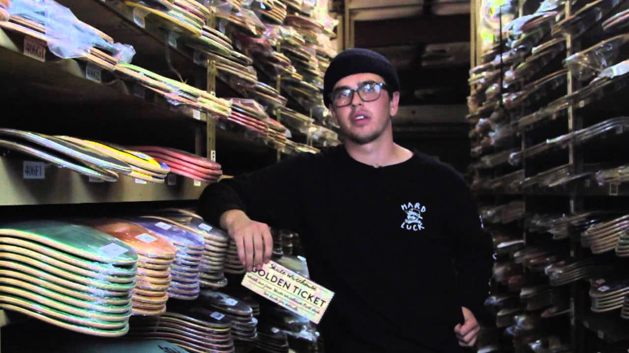 Shop SW gear here:http://bit.ly/1Kq0ebP<br />In celebration of our new Fast decks, we here at Skate Warehouse are pleased to announce our new Golden Ticket promotion! We have randomly placed twelve Golden Tickets into the packaging of our new decks, good for one free Skate Warehouse Fast deck. Good luck and happy shopping!<br /><br />Had your Daily Dose? Get yours HERE: http://bit.ly/1y49Ync<br /><br />Want to see more Skate Warehouse videos on the regular? <br />Subscribe to our YouTube Channel to stay plugged in. Go skate! http://www.youtube.com/wwwskatewarehousecom<br /><br />Go Skate Blog: http://blog.skatewarehouse.com/<br />Facebook: https://www.facebook.com/SkateWarehouse<br />Twitter: https://twitter.com/skate_warehouse<br />Instagram: http://instagram.com/skatewarehouse<br />Pinterest: http://www.pinterest.com/skatewarehouse/<br />Tumblr: http://skate-warehouse.tumblr.com/<br />Google+: https://plus.google.com/+SkateWarehouse/