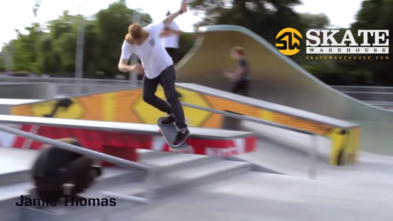 SHOP: http://bit.ly/1DfjqV8<br />The Fallen team cruised up to San Luis Obispo on their Fallen Intents tour and decided to put on a show! Jamie Thomas, Tommy Sandoval, Dane Burman, James Brockman and Tony Cervantes all put it down, crushing the park with some rad tricks. <br /><br />Filmed & Edited by Tuan Nguyen<br /><br />Had your Daily Dose? Get yours HERE: http://bit.ly/1y49Ync<br /><br />Want to see more Skate Warehouse videos on the regular? <br />Subscribe to our YouTube Channel to stay plugged in. Go skate! http://www.youtube.com/wwwskatewarehousecom<br /><br />Go Skate Blog: http://blog.skatewarehouse.com/<br />Facebook: https://www.facebook.com/SkateWarehouse<br />Twitter: https://twitter.com/skate_warehouse<br />Instagram: http://instagram.com/skatewarehouse<br />Pinterest: http://www.pinterest.com/skatewarehouse/<br />Tumblr: http://skate-warehouse.tumblr.com/<br />Google+: https://plus.google.com/+SkateWarehouse/