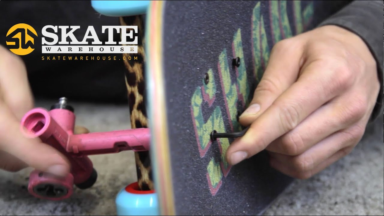SHOP: http://bit.ly/1IjjTGY<br />Ever wondered how to put a skateboard together? Wonder no more, because our boy Nate is here to take you through the steps of assembling a skateboard. From gripping to pressing bearings, Nate shows you how to do it all.<br /><br /><br />Filmed & Edited by Tuan Nguyen<br /><br />Had your Daily Dose? Get yours HERE: http://bit.ly/1y49Ync<br /><br />Want to see more Skate Warehouse videos on the regular? <br />Subscribe to our YouTube Channel to stay plugged in. Go skate! http://www.youtube.com/wwwskatewareho...<br /><br />Go Skate Blog: http://blog.skatewarehouse.com/<br />Facebook: https://www.facebook.com/SkateWarehouse<br />Twitter: https://twitter.com/skate_warehouse<br />Instagram: http://instagram.com/skatewarehouse<br />Pinterest: http://www.pinterest.com/skatewarehouse/<br />Tumblr: http://skate-warehouse.tumblr.com/<br />Google+: https://plus.google.com/+SkateWarehouse/