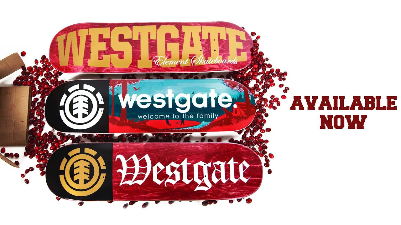 SHOP: http://bit.ly/1FSEAGS<br />Humble Cranberry Farmer and East Coast Skateboarding Powerhouse, Brandon Westgate, has officially joined the Element family, parting ways with his former longtime sponsor Zoo York. We're excited to see what he does with such a powerful crew behind him! Westgate Element Decks are now available at Skate Warehouse. Get you some, they're fresh and delicious.<br /><br />GET 'EM HERE: http://bit.ly/1FSEAGS<br /><br />Want to see more Skate Warehouse videos on the regular? <br />Subscribe to our YouTube Channel to stay plugged in. Go skate! http://www.youtube.com/wwwskatewarehousecom<br /><br />Had your Daily Dose? Get yours: http://bit.ly/1y49Ync<br /><br />Filmed & Edited by Tuan Nguyen<br /><br />Go Skate Blog: http://blog.skatewarehouse.com/<br />Facebook: https://www.facebook.com/SkateWarehouse<br />Twitter: https://twitter.com/skate_warehouse<br />Instagram: http://instagram.com/skatewarehouse<br />Pinterest: http://www.pinterest.com/skatewarehouse/<br />Tumblr: http://skate-warehouse.tumblr.com/<br />Google+: https://plus.google.com/+SkateWarehouse/