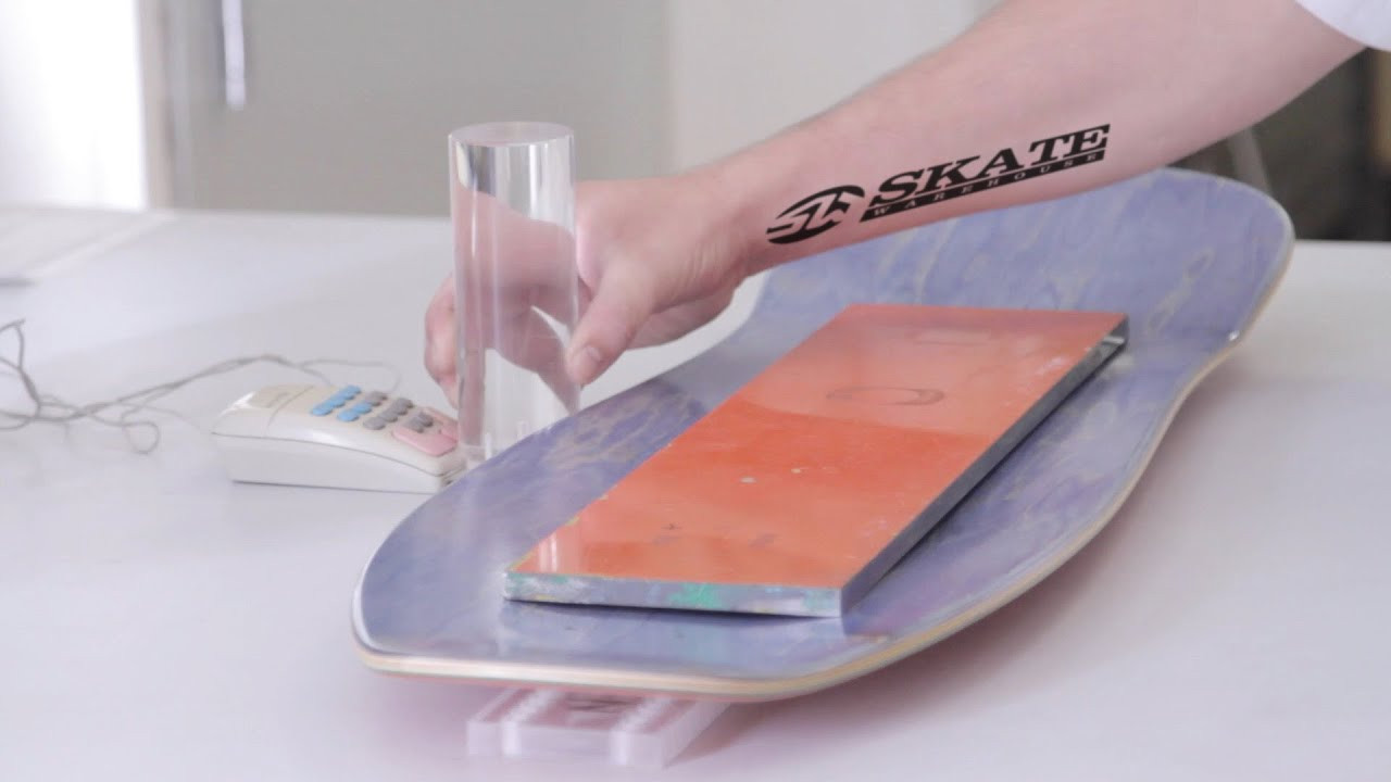 WATCH PART 1: https://youtu.be/QMjmI7GtvcE SHOP: http://bit.ly/1thKQCJ <br />During our NHS Road Trip we took a tour of their illustrious R&D Laboratory led by longtime skate scientist Tim Piumarta. The R&D Department is responsible for the engineering side of wheels, decks, trucks, accessories, griptape, etc. Tim and his crew put the "good" in hardgoods for all the NHS family of brands, including Santa Cruz, Flip, Creature, Ricta, Independent, MOB, Krux, OJ and more. They say that if you can measure it, you can improve it - and these guys measure EVERYTHING. Every single piece of hard skate gear that leaves their facility has been designed, engineered, manufactured, measured and thoroughly tested in the lab before being given to pro riders for the final street tests. It's no wonder NHS has been the number one skate distributor for 40+ years and running. Take a look, get inspired, buy NHS hardgoods and GO SKATE!<br /><br />NHS R&D Lab - Part 1: https://youtu.be/QMjmI7GtvcE<br /><br />OTHER NHS TOUR VIDEOS:<br /><br />Richard Novak Interview <br />Part 1: https://youtu.be/tnHuEk67r18<br />Part 2: https://youtu.be/l8wXq4iuH7w<br /><br />NHS Skate Museum with Bob Denike: http://youtu.be/P7D30brTDG0<br /><br />Screenprinting tour with Dave Freil: http://youtu.be/ui1ZH6keYQM<br /><br />Jason Jessee interview: http://youtu.be/ldDDYwfuGw8<br /><br />Emmanuel Guzman interview here: http://youtu.be/YkX9KXFxzlU<br /><br />Find more great interviews on the Skate Warehouse Blog:<br />http://blog.skatewarehouse.com/interviews/<br /><br />Filmed & Edited by Tuan Nguyen<br /><br />Had your Daily Dose? Get yours here: http://bit.ly/1y49Ync<br /><br />Want to see more Skate Warehouse videos on the regular? <br />Subscribe to our YouTube Channel to stay plugged in. Go skate! http://www.youtube.com/wwwskatewarehousecom<br /><br />Go Skate Blog: http://blog.skatewarehouse.com/<br />Facebook: https://www.facebook.com/SkateWarehouse<br />Twitter: https://twitter.com/skate_warehouse<br />Instagram: http://instagram.com/skatewarehouse<br />Pinterest: http://www.pinterest.com/skatewarehouse/<br />Tumblr: http://skate-warehouse.tumblr.com/<br />Google+: https://plus.google.com/+SkateWarehouse/