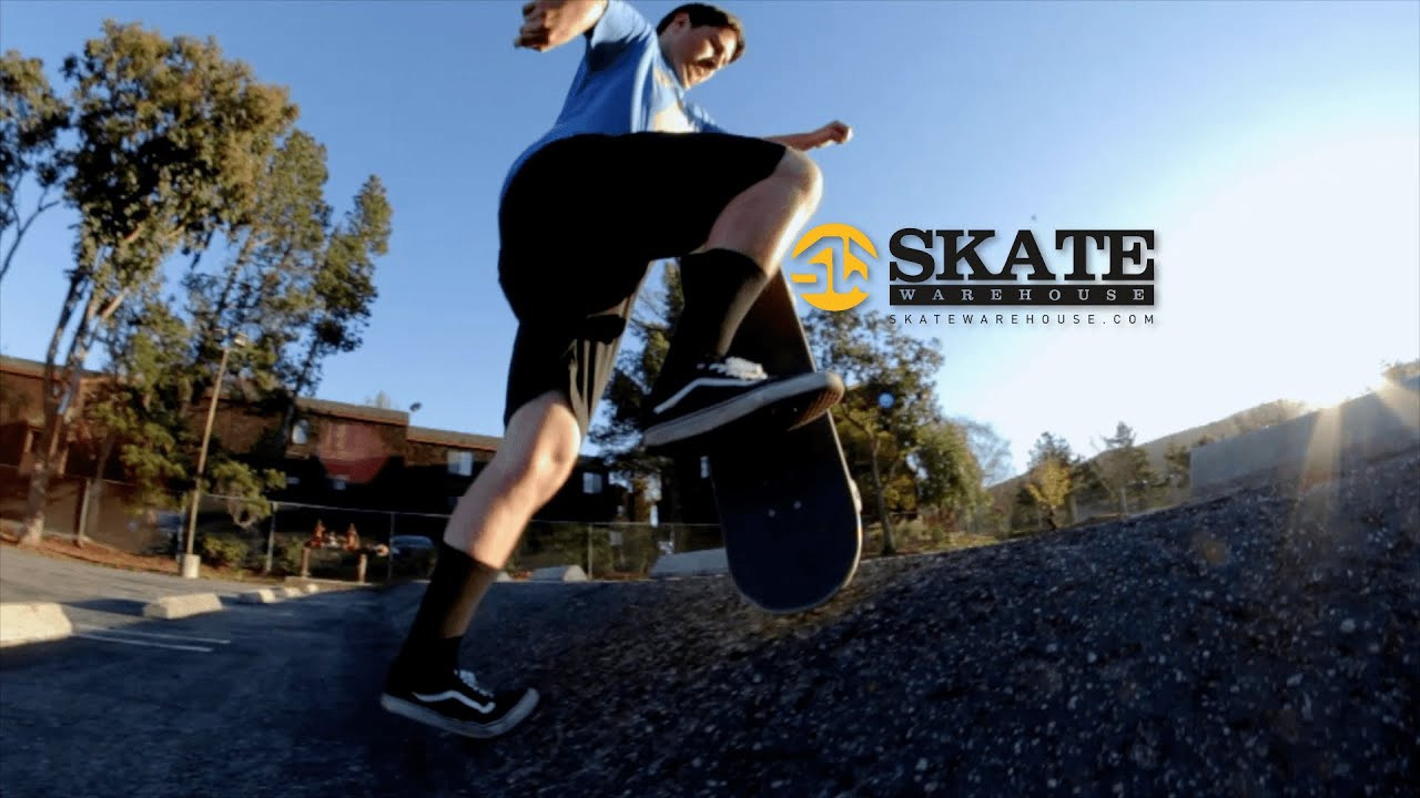 SHOP: http://bit.ly/1thKQCJ<br />Johnny comes through with another essential skate maneuver: the No Comply. This somewhat basic trick is a style point accumulator in just about any situation. You can do it up stuff, down stuff, through stuff, throw in a 180 or 360 or even crazy flip tricks - the possibilities have yet to end. If you run out of ideas for No Comply combos, just search for Richie Jackson or Jason Park on YouTube and you'll find a treasure trove of tricky ideas. Learn how to No Comply here with Johnny and then take it to the streets! #GOSKATE<br /><br />Find more Trick Tips here: http://blog.skatewarehouse.com/category/trick-tips/<br /><br />Johnny Gutierrez is new to Skate Warehouse but he's a local OG and an all around skateboarding aficionado. If you don't know Johnny, you ain't from around here. Jazzpush, baby!<br /><br />Subscribe to the Jazzpush YouTube Channel: https://www.youtube.com/user/Jazzpush?sub_confirmation=1<br />and follow our local Jazzpushers on blogspot: http://jazzpush.blogspot.com/<br /><br />Filmed & Edited by Tuan Nguyen<br /><br />Music by Ike Check ( https://soundcloud.com/ike-check )<br /><br />Find more Skateboarding Trick Tips on the Go Skate Blog:<br />http://blog.skatewarehouse.com/skateboarding-trick-tips/<br /><br />Had your Daily Dose? Get yours HERE: http://bit.ly/1y49Ync<br /><br />Want to see more Skate Warehouse videos on the regular? <br />Subscribe to our YouTube Channel to stay plugged in. Go skate! http://www.youtube.com/wwwskatewarehousecom<br /><br />Go Skate Blog: http://blog.skatewarehouse.com/<br />Facebook: https://www.facebook.com/SkateWarehouse<br />Twitter: https://twitter.com/skate_warehouse<br />Instagram: http://instagram.com/skatewarehouse<br />Pinterest: http://www.pinterest.com/skatewarehouse/<br />Tumblr: http://skate-warehouse.tumblr.com/<br />Google+: https://plus.google.com/+SkateWarehouse/