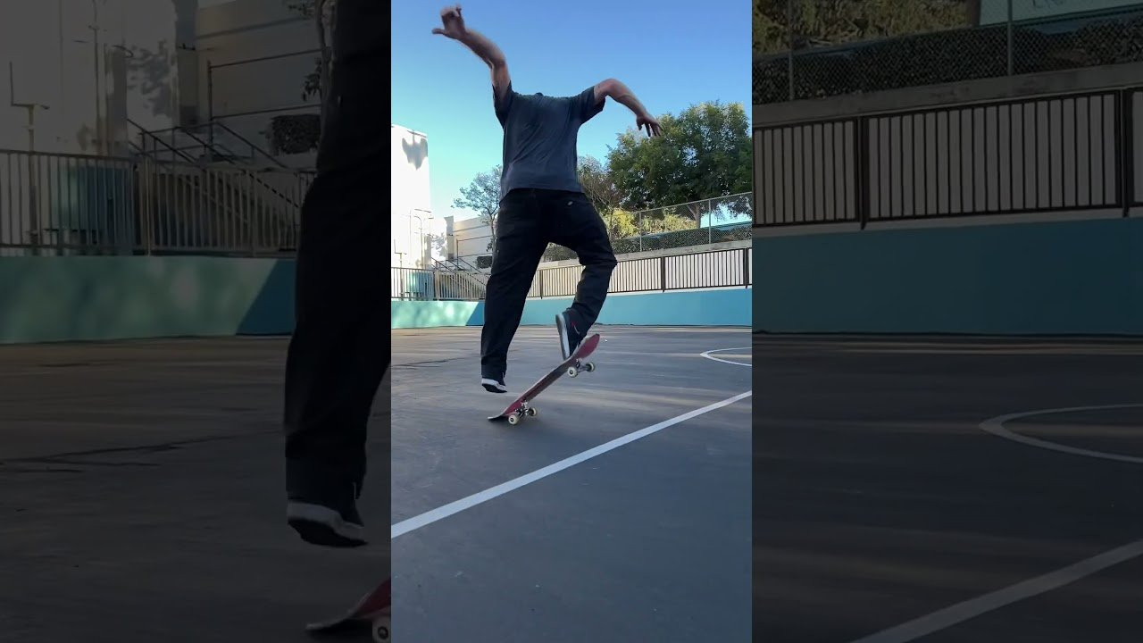 Jake Hayes does a perfect switch Bs flip on flat <br /><br />#skateboarding #shortsvideo #youtube