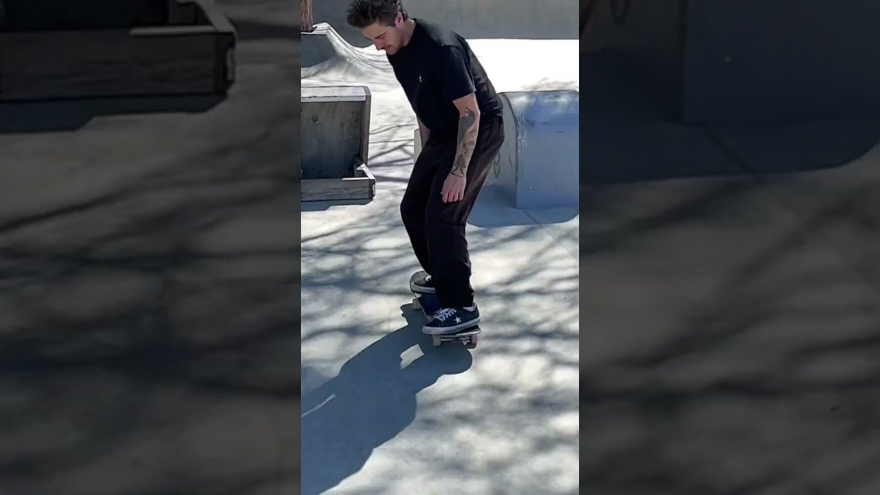 Mike Anderson in his Backyard park <br /><br />#skateboarding #youtube #shortsvideo