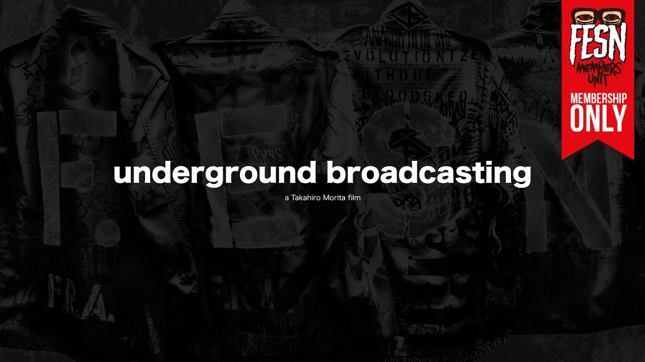 メンバーシップ限定として、2006年に発表したFESN7作目となるビデオ「underground broadcasting」の全編を特別に公開致します！！<br /><br />FESN の専属フィルマーとして中島卓也が加わり、2001 年から撮影した 世界タイトルに向けて、撮り溜めたフッテージが膨大になり過ぎた為、急遽 2 本立てとして発表する事となったのが本作。後の overground braodcasting の前哨作として、当時としては異例なテクノ、ハウスの音 源をスケートビデオに使い大きな話題を呼んだ。<br /><br />当時の超貴重な未公開映像と関係者のインタビューが入ったドキュメンタリー動画がボーナス特典として収録されているリバイバルDVDも販売中です！<br />↓<br />https://shop.fareastskatenetwork.com/?pid=154433920<br /><br />ーーーーーーーーーーーーーーーーーーーー<br /><br />OFFICIAL WEB<br />https://fareastskatenetwork.com<br /><br />ONLINE SHOP<br />https://shop.fareastskatenetwork.com<br /><br />FESN Instagram<br />https://www.instagram.com/fesnofficial<br /><br />LIBE BRAND UNIVS. Instagram<br />https://www.instagram.com/libebrandunivs<br /><br />FESN laboratory Instagram<br />https://www.instagram.com/fesn.laboratory<br /><br />FESN X<br />https://twitter.com/fesnofficial<br /><br />FESN facebook<br />https://www.facebook.com/FESNofficial<br /><br />LIBE BRAND UNIVS. facebook<br />https://www.facebook.com/LIBEBRANDUNIVS<br />ーーーーーーーーーーーーーーーーーーーー