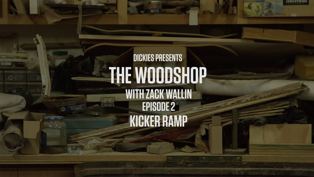 Dickies takes you into the woodshop of our most handy pro skateboarder, Zack Wallin.<br /><br />In this episode, Zack will teach you a step by step guide on how to build your own kicker ramp, and then show you how to skate it with a little help from Vincent Alvarez.<br /><br />Enjoy!<br /><br />Video: Joe Monteleone<br /><br />Follow us on:<br /> <br />Dickies Facebook – https://www.facebook.com/dickies/ <br />Dickies Skate Instagram – https://www.instagram.com/dickiesskate/ <br />Dickies Instagram – https://www.instagram.com/dickies/ <br />Dickies Twitter – https://twitter.com/Dickies <br /><br />See all we have at: https://www.dickies.com/ <br /><br />Check out Dickies gear for skate: https://www.dickies.com/mens-clothing/skate-clothes/
