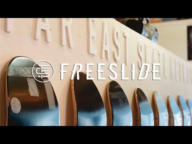 俳優であり、生粋のスケーターでもある渡部豪太さんがナビゲーターを務めるラジオ局 J-WAVE (81.3 FM) から発信されている番組 『FREESLIDE』<br /><br />「新しい時代のストリートカルチャーシーンを共に発信し、創造していく」という番組コンセプトを掲げ毎週金曜23:30-24:00に放送<br /><br />森田貴宏がゲスト出演した放送からビジュアルラジオとして<br />FESNが再編集してお届け!!<br /><br />前回の動画で『FREESLIDE』のオリジナルボードをFESN labotarotyにて製作することが決定！<br />前回のVol.1をまだご覧になってない方はこちら<br />↓<br />https://youtu.be/Tb3ieaW_Cn8<br /><br />今回のVol.2からは、どんなボードを製作するかを二人で深く話し合い、突きつめていきます！<br />一体のどんなボードが完成するのでしょうか！<br /><br /><br />［FREESLIDE］<br />https://www.j-wave.co.jp/original/freeslide/index.html<br /><br />FESNオンラインショップはこちら<br />↓<br />https://shop.fareastskatenetwork.com/<br /><br />Gota Watabe, A Japanese actor and also a skater does a navigator of a radio channel called [FREESLIDE].<br />"Sharing street culture scenes from new era" Is the concept of this channel, and it starts from 23:00~24:00.<br />As a guest, Representing FESN Laboratory Morita Takahiro was invited and had a radio session with Gota Watabe, and we re-created a visual radio style video and FESN will share with everyone! <br /><br />FREESLIDE & FESN decided to make a collab original board and Morita Takahiro himself is going to shape the board and create one! <br /><br />FESN online store <br />↓<br />https://shop.fareastskatenetwork.com/<br />----------------------------------------------------------------------------------------<br /><br />撮影 / 伊波 繁太<br />編集 / 伊波 繁太<br />制作 / Far East Skate Network<br /><br />----------------------------------------------------------------------------------------<br /><br />Far East Skate Network<br />http://fareastskatenetwork.com/<br /><br />FESN Twitter<br />https://twitter.com/FESN_TVFESN <br /><br />FACEBOOK<br />https://www.facebook.com/fesn.co.ltd/<br /><br />FESNTV Instagram<br />https://www.instagram.com/fesntv<br /><br />LIBE BRAND UNIVS. Instagram<br />https://www.instagram.com/libebrandunivs