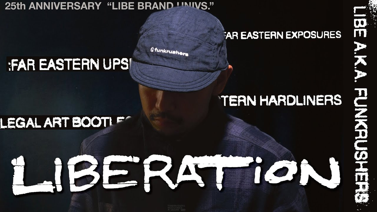 [LIBERATION] LIBE BRAND UNIVS. ドキュメンタリー動画シリーズ <br />ーーーーーーーーーーーーーーーーーーーーー<br />vol..6 LIBE A.K.A. FUNKRUSHERS<br />ーーーーーーーーーーーーーーーーーーーーー<br />LIBEの全てのトップスに付けられたタグの中にある<br />”LIBE A.K.A. FUNKRUSHERS”<br />このFUNKRUSHERSとは一体何を意味するのか。<br />LIBE BRAND UNIVS. ディレクター兼デザイナーである森田貴宏が<br />発足の経緯、90年代後半の時代背景や取り巻いていた環境を含め、<br />何故"FUNKRASHERS"と銘打ったか。<br />その謎に迫ります。<br /><br />2022年最初のFRA復刻シリーズとしてのキャップ<br />『2022 FUNKRASHERS JET CAP』<br />はこちらから購入が可能です！<br />↓<br />https://shop.fareastskatenetwork.com/?pid=168634765<br /><br />続いて発表されたFRAのワッペンがフロントに圧着された<br />『FRA TEE』<br />はこちらから購入が可能です！<br />↓<br />https://shop.fareastskatenetwork.com/?pid=169166531<br /><br />『FRA TEE』と同じくワッペンが付けられたオープンカラーシャツ<br />『FRA OPEN COLLAR SHIRTS』<br />はこちらから購入が可能です！<br />↓<br />https://shop.fareastskatenetwork.com/?pid=169166531<br /><br /><br />1997年に設立されたクロージングブランド「LIBE BRAND UNIVS.」は2022年で25周年を迎えました。今企画は、25年という年月を支えてくれた全ての「LIBE」サポーターの皆様に向けて、そのブランドの発足から、現在に至るまでを関係者のインタビューと共にお届け致します。 <br />--------------------------------------------------------------------------------------------- <br />CAST <br />Takahiro Morita (FESN) <br /><br />CAMERA<br />Shigeta Iha<br /><br />INTERVIEWER<br />Shigeta Iha<br /><br />MUSIC<br />O.N.O (THA BLUE HERB RECORDINGS) <br />http://www.tbhr.co.jp/<br />https://twitter.com/onomonojp<br /><br />TRANSLATOR<br />Masafumi Kajitani (VHS MAGAZINE)<br /><br />FATBROS<br />https://fatbros.net/<br /><br />LIBE BRAND UNIVS. オンラインストア<br />https://shop.fareastskatenetwork.com/...