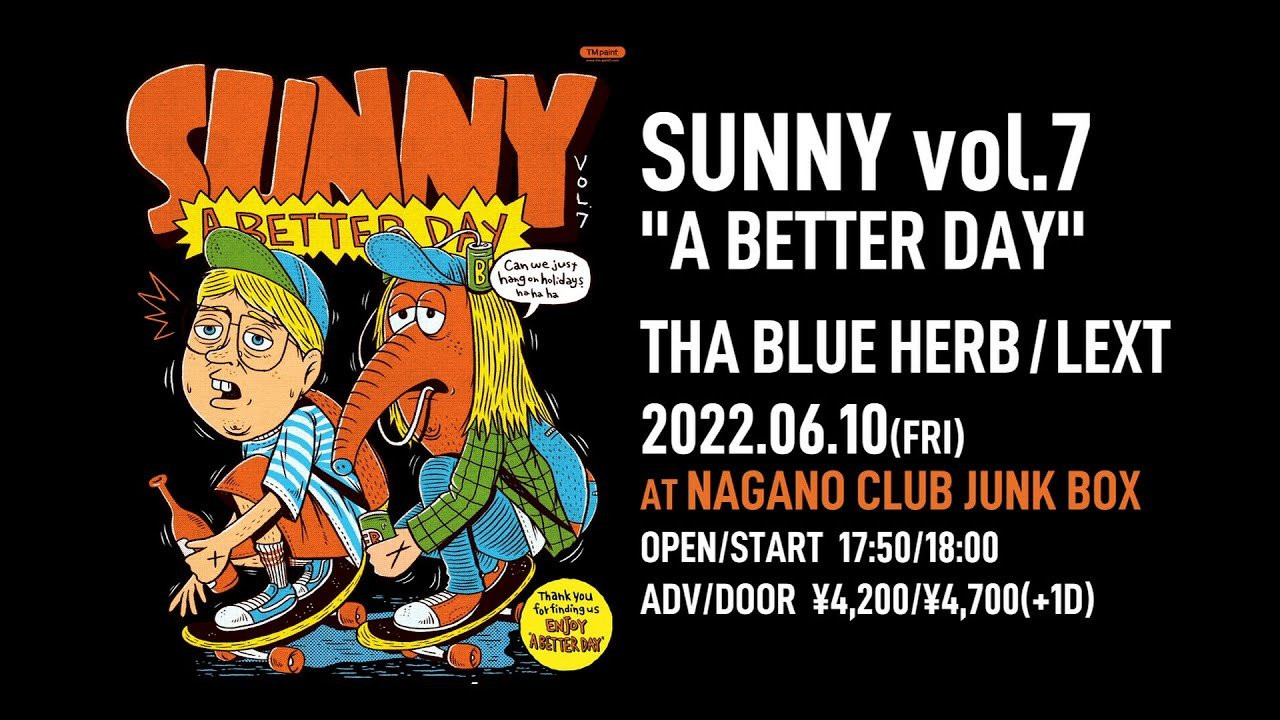 LEXT x Takahiro Morita<br /><br />先日FESNから「LEXT」の新曲と共にプロモーションビデオを公開しました、長野県にて開催予定のイベント「Sunny vol.7 " A BETTER DAY"-skaters must be united- for NAGANO」<br /><br />今回は「LEXT」のメンバーとFESN森田貴宏の対談と一緒に、こちらからもイベント情報をどうぞ！<br />↓<br />---------------------------------------------------------------------<br />2022.06.10（金）<br />長野CLUB JUNKBOX<br />Sunny vol.7 " A BETTER DAY"<br />出演<br />THA BLUE HERB / LEXT　<br />OPEN/ START 17:50/18:20<br />ADV/DOOR 4200YEN/4700YEN (+1ドリンク)<br />チケット　https://tiget.net/events/177566<br /><br /><br />音楽×スケートカルチャー×ローカリズム !<br />延期となっていた長野県にて開催予定のイベント<br />Sunny vol.7 " A BETTER DAY"<br />2年越しの振替公演開催決定！<br />こちらの２マンショーに先駆けて<br />スケートボードプロダクション「FESN」指揮の下、<br />長野ローカルスケーター全面協力によるプロモーションビデオが現在公開中！<br />PV<br />Sunny vol.7 " A BETTER DAY"<br />-skaters must be united- for NAGANO<br />https://youtu.be/SpHGAI9M56g?list=RDCMUCn22TnElvVLnfPfKsSp5DSA<br /><br />また、今回PV へ新曲 "Nothing's gonna stop " で参加をしたLEXT による<br />特殊プレスクリア盤となるニューシングル〈Where's the bands I loved?"〉が<br />4/16（土）より、ライブ会場、店舗限定販売にてリリース！<br />art work は盟友 TM paint！<br />「仕様はNOFX のDECLINE のやつやん」by TM paint<br /><br />CDはこちらのFESNのオンラインショップでもご購入可能です。<br />https://shop.fareastskatenetwork.com/?pid=167739242<br /><br />こちらのリリースと、<br />4/15 （金）中野heavysick ZEROよりスタートするレコ発ツアーに合わせ、<br />〈Where's the bands I loved?"〉より<br />”Crossing my fingers”のPVも公開！<br />MV<br />https://youtu.be/oNNt6FkxxHM<br /><br /><br />そして、こちらの企画に合わせて<br />スケートボードプロダクションFESNとSunny のコラボによる<br />スケートデッキ”A BETTER DAY"-skaters must be united- for NAGANOも予約受付中です！<br /><br />デッキ情報<br />価格　¥11000（税込）<br />サイズ　<br />7.0×27.5（キッズ）<br />7.375×28.5（キッズ）<br />7.5×31<br />7.75×31<br />8.0×31.25<br />8.25×31.75<br />8.4×31.75<br />（全7 サイズ）<br /><br />予約受付店舗、詳細はこちらからどうぞ！<br />　　　　↓<br />長野県<br />・TIMENESS POP STORE (諏訪市)<br />http://www14.plala.or.jp/timeness/<br />https://www.instagram.com/tps_ogu/<br /><br />・HOOD (佐久市/松本市)<br />https://hood-store.com<br />https://www.instagram.com/hood_saku/<br />https://www.instagram.com/hood_matsumoto/<br /><br />・PAYFORWARD (佐久市)<br />http://payforward2002.com<br />https://www.instagram.com/payforward_info/<br /><br />・田中商店 (坂城町)<br /><br />東京<br />・FESN(中野)<br />https://shop.fareastskatenetwork.com/?pid=167404464<br /><br />・fatbros(中野)<br />http://fatbros.jp<br />https://www.instagram.com/fatbros_hag/<br /><br />詳細はこちらからもご覧頂けます。<br />盤<br />https://www.instagram.com/p/CbkTFK6LVyG/?utm_medium=copy_link<br />デッキ<br />https://www.instagram.com/p/CbkW1eJLHnN/?utm_medium=copy_link<br /><br /><br />■Label : サニーレコード<br />■Artist : LEXT<br />■Title : Where's the bands I loved?"<br />■定価 : 1,200円(税込価格）<br />■発売日 : 2022年4月16日(土) <br />■仕様: 特殊プレスクリア盤シングル <br />■収録曲: <br />1...Nothing's gonna stop me<br />2...Crossing my fingers<br />■Info / https://thebase.in/inquiry/sunnyrecord2