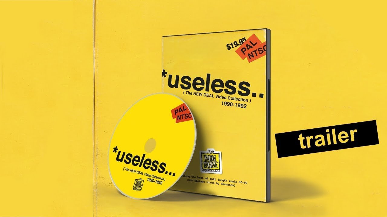 Want to know what’s inside the DVD? Here is a sneak peek at *useless (The NEW DEAL Video Collection) 1990-1992 DVD. More info at: https://newdealskateboards.com/all-products/useless-the-new-deal-video-collection-1990-1992-dvd<br /><br />Subscribe to New Deal 📺http://bit.ly/newdealyoutube<br />https://newdealskateboards.com<br />https://instagram.com/newdealskarteboards<br />https://facebook.com/newdealskateboards<br />https://twitter.com/newdealskate<br /><br />#NewDealSkateboards #Skateboarding #NewDealWTF