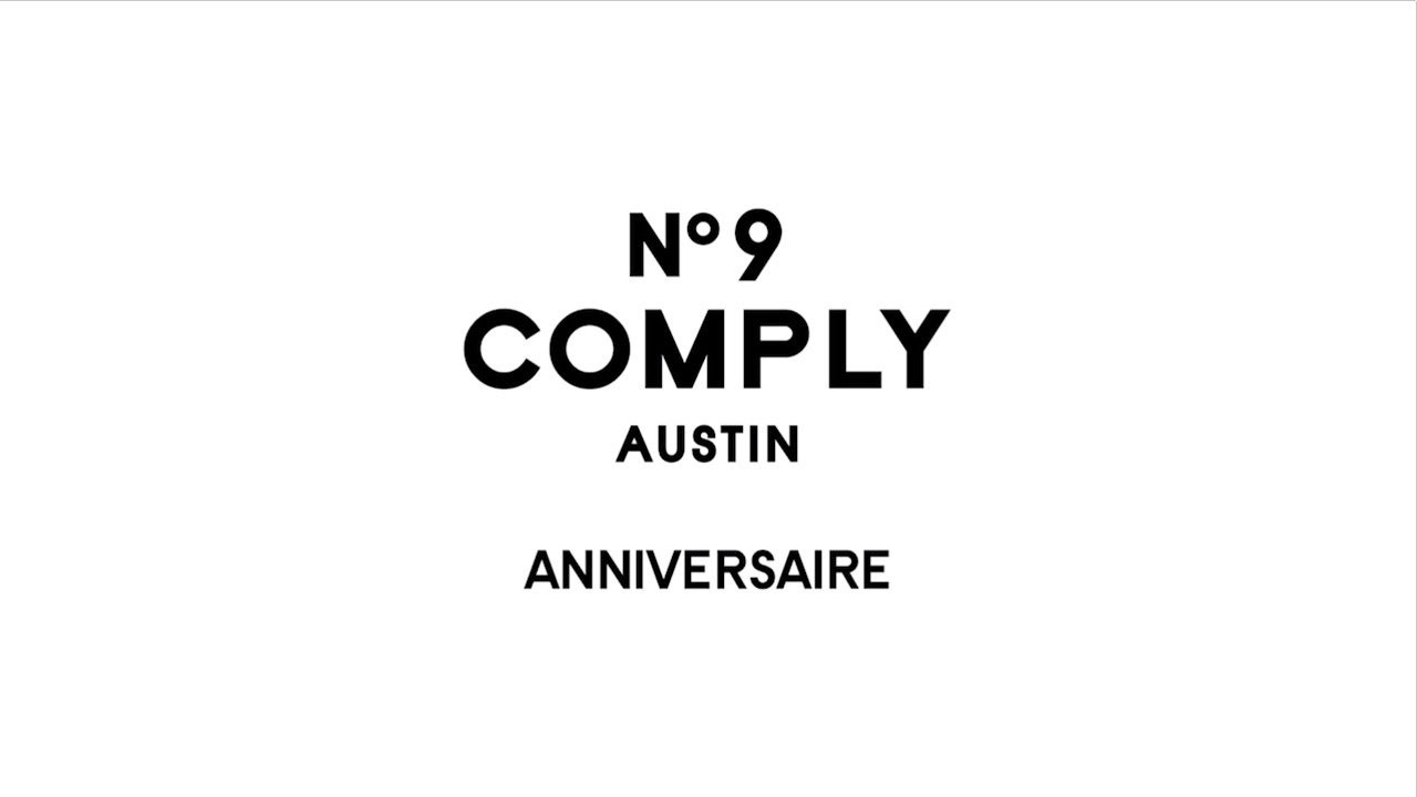 No-Comply Skate Shop in Austin, Texas celebrates 9 years!<br /><br />Featuring<br />Max Taylor @macktyler43<br />Dharam Khalsa @dharamkhalsa<br />Justin Williamson @mojodrojo<br />Anthony Hunter @niggaant<br />Calvin Millar @calvinMillar<br />Zac Martin @prairieroot<br />Max Jang @mjangatang<br />Garrett Young @garrettyoung<br />Tim Seoung @tem17<br />Zach Farkas @genuinepimp<br />Dylan Roy @dangdroy<br />Chris Batts @bignigbat<br />Jayson Bentley @rusty_shackellford<br />Guru Khalsa @groundluminosity<br />Corey Ricca <br />Daniel Barousse @dbarou1<br />Taylor Musgrove @theworldsnotready<br />Roman Carrillo @trippyasschromedaddy<br />Austin Amelio @austinamelio<br />Bobby McCutchen @bubbyman1017<br />Elias Brown @liddoeli1<br />Mike Sweat @mike._what<br />Rob Homyak @robthecasher<br />Marques Johns<br />Milo Hanses <br />Zak Anders @zanders2000<br />Jon Choi<br />Colton Swim @c_swim<br />Patrick Biffle @piglacquer<br />Perry Hall @perryhall<br />Matt Munson @matthewjmunson<br />Brandon Brown @brownbrandon<br />Carter Lewis @clewatx<br />Donnie McCallister @donnie___<br />John Price <br />Brandon Ziskind @badcrabs<br />Drake Flores @drakeflores<br />Drew Pickell @drewpickles<br />Josh Row @danglife<br />Travis Clow @t_clow<br />Grant Jensen @grant_jensen<br />Jon Erik Palmer<br />Elias Bingham @eliasbingham<br />JB Garcia @jb_myfriend<br />Ed Rodrigues @oohhword<br />Chandler Williamson @fuknfool<br />Ryan Saunier @gripthumb_<br />Sam Lee @txsamlee<br />Spencer Owens @reps1hk<br />Alder Wilson @alderw<br />Brooks Wilson @brookscwilson<br />Jacob Guillory @jgwentworth<br />Adam Barousse @adambarouxstir<br />Phil Le @feewap<br />Mike Herren<br />Nigel Hendricks @filthyorganicsludge<br />Sean Donaldson @sippinonseandon<br />Marshall Manuel @rentless<br />Lake Stiles @lake____<br />Chase Walker @chasewalk3r<br />Fletcher Berndt @fletcherberndt<br />Ian Rosenberg @ianhasabeer<br /><br />Filmed by <br />Calvin Millar @calvinmillar<br />Mike Laybold @mike_laybold<br />Bobby McCutchen @bubbymane1017<br /><br />Edited by <br />Calvin Millar<br /><br />Intro inspired and formed by the video below...<br />https://www.youtube.com/watch?v=Wo8UtWiYiZI