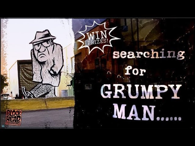 With a slight delay on the Streetstyle boards*, we’re going to take this opportunity to make lemons out of lemonade (or is it the other way around?). The ultra iconic Grumpy Man character inked by Ron Cameron in the mid/late 80’s needs more time to shine and this time through you and your creativity in the form of a “Searching For Grumpy Man” contest.<br /><br />You’ve seen this guy before...the one cursing and mumbling at you on the sidewalk as you bomb past him. He doesn’t skate, he doesn’t relate. <br /><br />So with Halloween just around the corner it’s time to have some fun, we want to see your best Grumpy Man impression. We want to see a photo or video of you, your dad, mom, neighbor, friend, enemy, dog, cat or whoever doing their best take on ‘ol grumpy. Be creative and think outside of the box if you’re so inclined, make it fun or do a serious portrait…use the board graphic, ad or text on the t-shirt as inspiration but (just about) anything goes.<br /><br />Simply post it on instagram with the tags: #searchingforgrumpyman #blockheadskateboards @blockhead_skateboards on or before November 3rd. No Instagram account? Email them to us at blockheadskateboards@icloud.com. <br /><br />Prizes!!! <br />1st place gets the works - Streetstyle 3 board, Grumpy hat, Grumpy t-shirt, Grumpy stickers…plus another board of our choice and maybe some other surprises.<br />2nd place - Streetstyle 3 board<br />3rd place - Grumpy t-shirt and hat<br />Who knows…if we’re stoked we might even give away more stuff!<br /><br />You will be judged by the Blockhead crew and also by your fellow Blockhead supporters on our instagram account (By tagging us in your photo/ video you are giving us permission to repost on social media and possibly on our web site, blog and newsletter).<br /><br />Have fun (don’t be a grump!) and good luck!<br /><br />Dave B. <br /><br />*Streetstyle boards are in the wood shop now and are on track for delivery in November, there’s not many left for pre-order so don’t delay if you haven’t jumped on one yet.