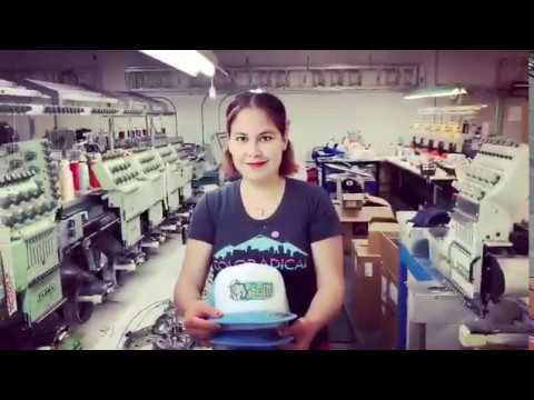 Behind the scenes of the grumpy hats being made.