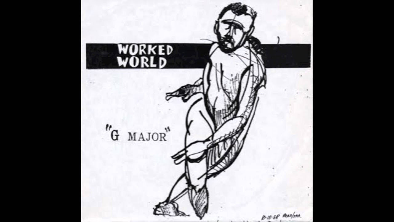 First song from side A of "G Major" by Worked World. Band is Hagop Najarian on Guitar and vocals, Neil Blender on bass and vocals, and Eddie Glass on drums.