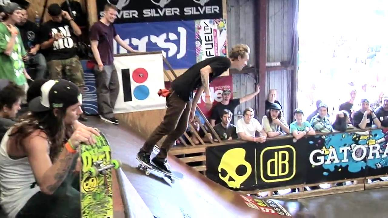 Tampa Pro 2010 was Chris Troy's first ever pro contest. He made quite an entrance via his first run by landing some solid tricks, then puking all over the street course. He put a pretty nice line together considering the vomit he was holding back. Well done Chris.<br /><br />Check www.adiofootwear.com for new content every single day.