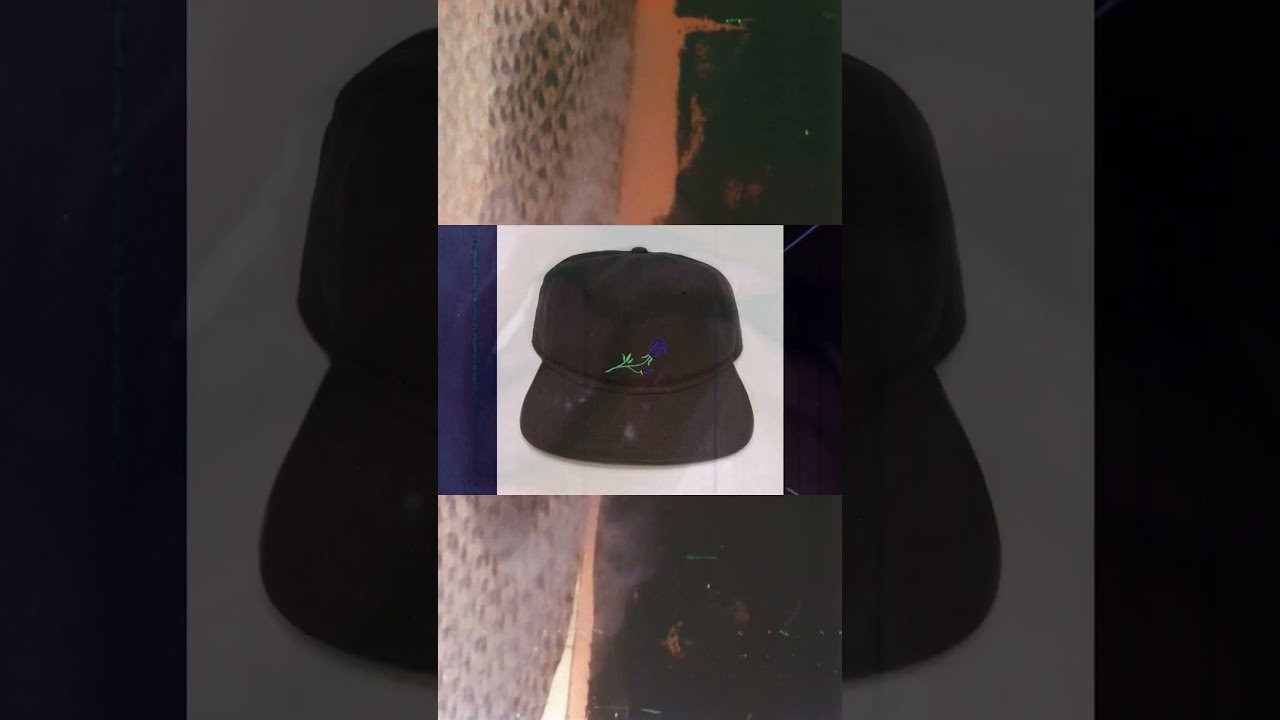 A little edit for our Blue Flowers 6 Panel hats from January 2016.