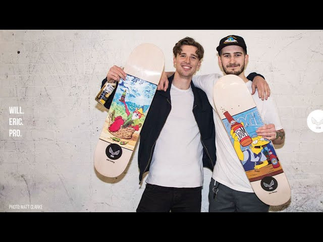 Unabomber skateboards have seen fit to promote Get Lesta stalwarts Will Golding and Eric Thomas to their pro ranks.<br /><br />To celebrate the occasion we teamed up with the Unabomber crew, as well as a bunch of Nottingham and Leicester locals to surprise them with their new pro decks.<br />Big thanks to the Boardroom for letting us use the skatepark for the event.<br /><br />You can shop their new boards here – www.unabomber.co.uk/collections/hardware