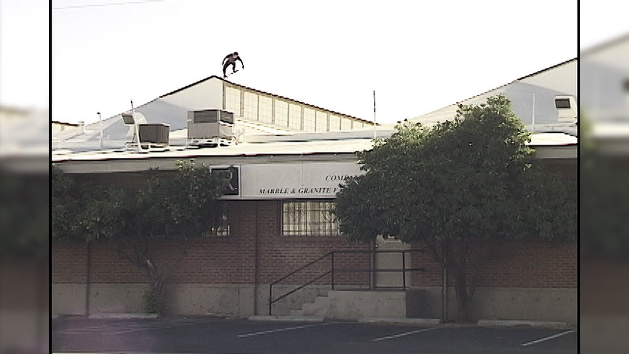 While we were filming a trick across the street, Jason climbed up on top of this roof and decided he wanted to drop in on it. I turned my camera around and started rolling. A few tries later Jason rolled away. <br />Thanks for being insane @Jason Park !<br />Filmed by Hunter O'Shea<br /><br />Follow us on Instagram! @a_happy_medium_ @jasonparksucks