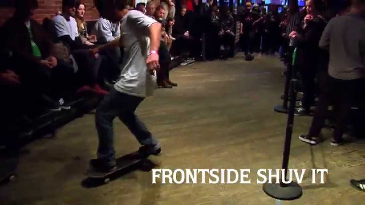 Quarterfinals - Rob Ridge VS Brian Delaney<br /><br />Everyone loves a good game of S.K.A.T.E., and most grown-ass men enjoy drinking adult beverages when spectating their favorite recreational activity. Why not put them together and have a game inside a bar?<br /><br />That was the line of thinking 3 years back when we teamed up with Converse to present the first Battle at the BARrics game of S.K.A.T.E at The North Star Bar.<br /><br />3 years later this event has become a tradition that marks the beginning of Spring here in Boston.<br /><br />On Sunday March 15th, 2015 we invited 16 of New England's finest flatgrounders to take part in this annual tradition.<br /><br />Thanks to generous support from the awesome folks at Converse we were able to up the ante and offer $800 in cash prizes.<br /><br />Tricks were done, PBR's were drunk, brackets were busted, and a great time was had by all!<br /><br />Many thanks go out to Converse CONS, Pabst Blue Ribbon, SmlTalk, and the North Star Boston for making this event possible.<br /><br />Filmed by Rob Fraebel and Michael Cirelli<br />Edited by Rob Fraebel<br /><br />Watch all of this BARrics games in this playlist - https://www.youtube.com/playlist?list=PLL3Nf9OsRfyguqSnFwRzImSYq96ap1zJD<br /><br />Follow us @orchardshop or visit www.OrchardShop.com to stay up to date for tons of different Boston Skateboarding action.