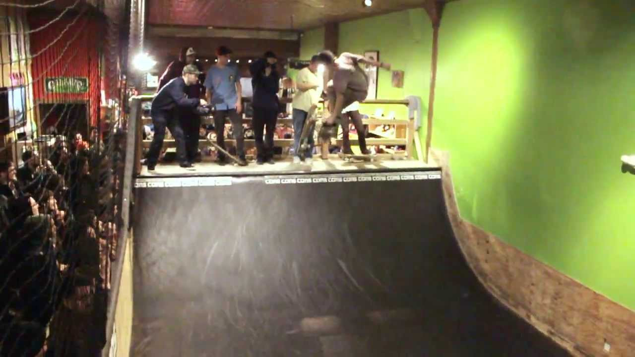 On Sunday February 16th we held our annual Dead of Winter Mini Ramp contest inside our Allston shop.<br /><br />Heavy shredding went down in every division, along with some mind melting maneuvers in the best trick contest.<br /><br />Many thanks to everyone that came to skate and watch. <br /><br />Filmed and edited by Michael Chew.<br />Additional filming by Michael Cirelli<br /><br />Contest Results:<br />14 & Under<br />1st: Myles Underwood<br />2nd: James Derocher<br />3rd: Hazen Emerson<br /><br />15 & Up:<br />1st: Erik Pickard<br />2nd: Mike Fork<br />3rd: Cooper Ackerly<br /><br />Sponsored/Advanced:<br />1st: Dave Lewis<br />2nd: Ariel Pearl<br />3rd: Dan Modern<br /><br />Best Trick:<br />Tim Coolidge - Backside Wallride off the extension and back in with no grab!<br /><br />Many thanks go out to the events sponsors:<br />Converse<br />Lowcard<br />Brixton<br />Krooked<br />Spitfire<br />Happy Hour Shades<br />Loud Headphones