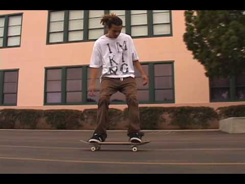 10 tricks over the trash can with Osiris flow rider Adrian McElhaney.