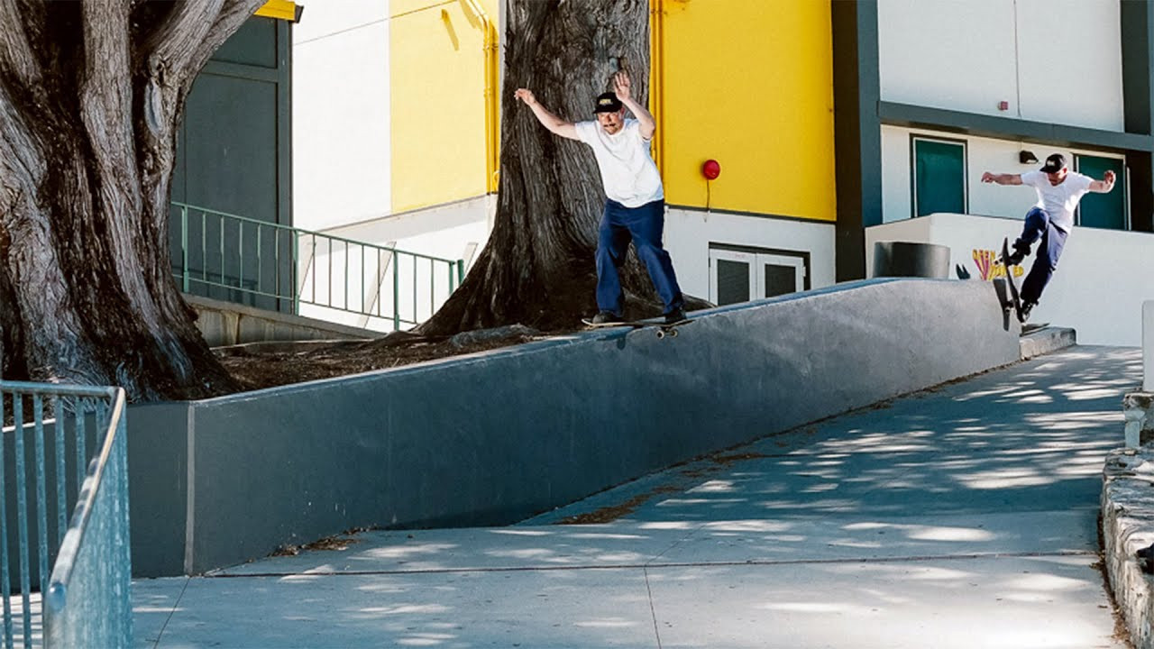 Jesse opens up Stellar Wind with his classic finesse and effortless board control leaving you (us) wanting more. Kagen and Olli support, then Jesse returns with mandatory Macys motion, and an awkwardly slow yet impressive switch 5050. <br /><br />Filmed By:<br />Richard, Geno, Robin<br /><br /><br />http://www.Pizzaskateboards.com