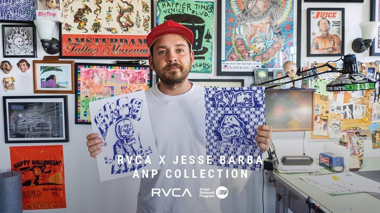 A look into the life of ANP Artist Jesse Barba's for his RVCA Collection.