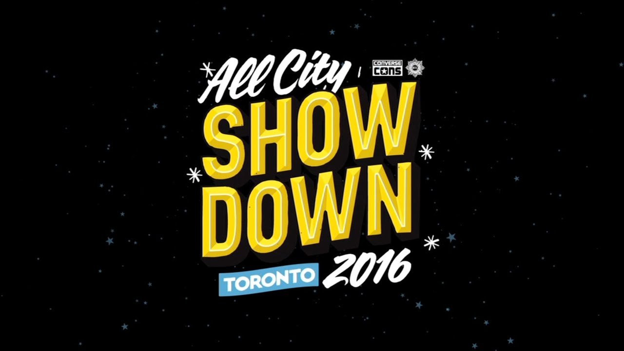 The Premiere version of our Cons All City Showdown video. 12 Teams of 3 Skaters & 1 Filmer. 8 hours to get tricks. Filmed in Toronto from 11AM to 7PM on September 11th, 2016. Enjoy. Alternate edit available on Thrashers Youtube page as well.