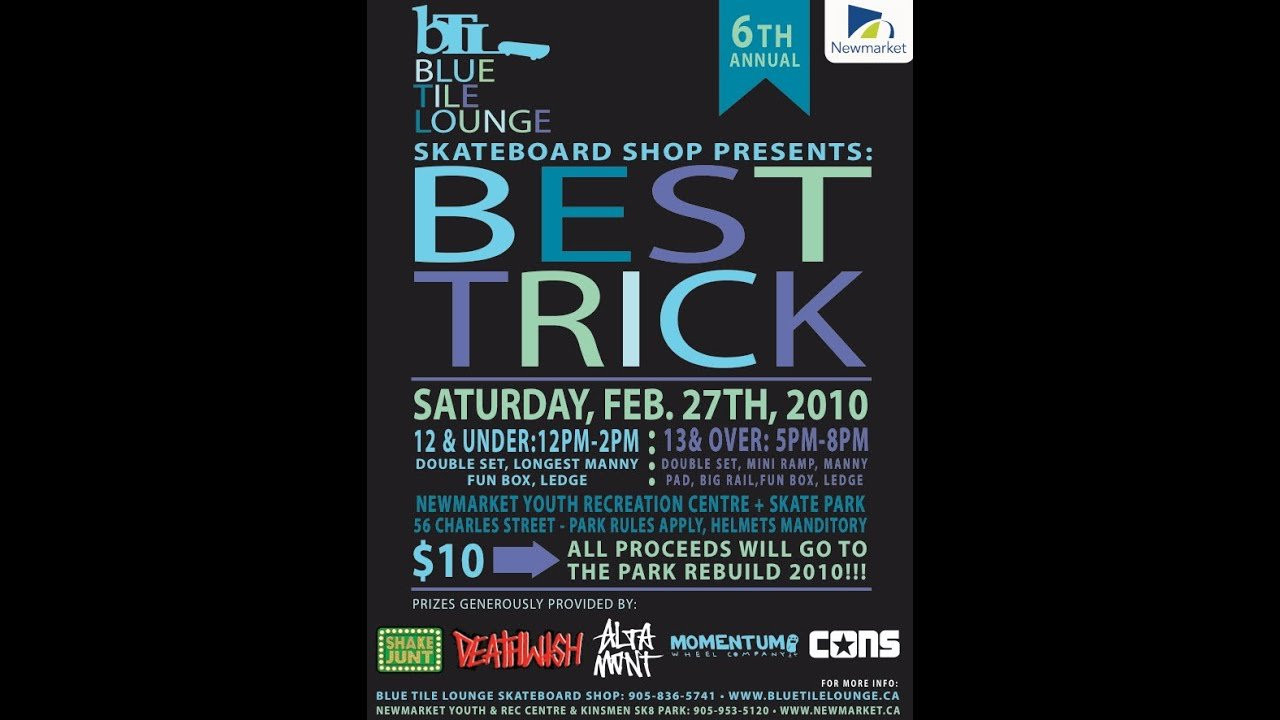 Little recap of our annual best trick contest back from 2010.