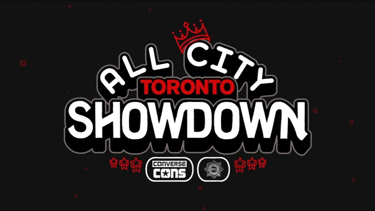 The Premiere version of our Cons All City Showdown video. 12 Teams of 3 Skaters & 1 Filmer. 8 hours to get tricks. Filmed in Toronto from 11AM to 7PM on October 4th, 2015. Enjoy. Alternate edit available on Thrashers Youtube page as well.