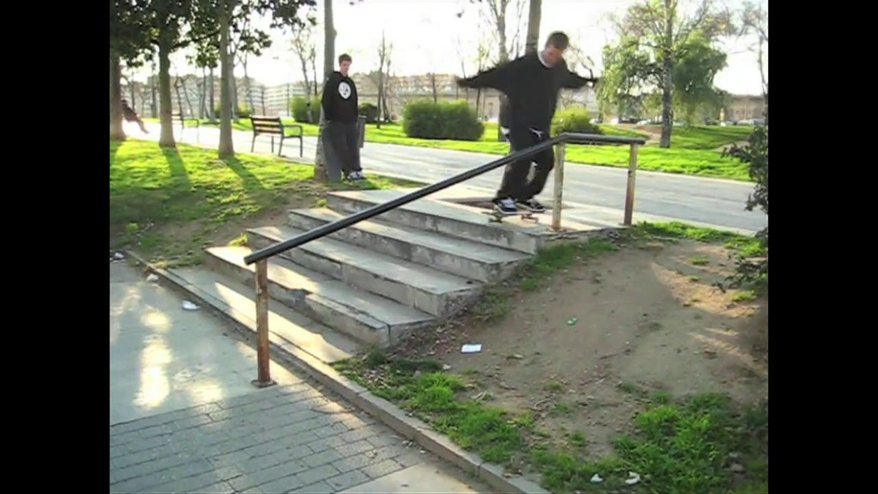 Morgan has been down & out with a foot injury for last while. So I dug into the vault and found some clips from a Barcelona trip a few years back.